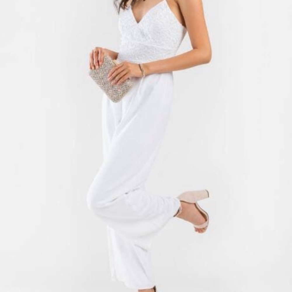 White jumpsuit